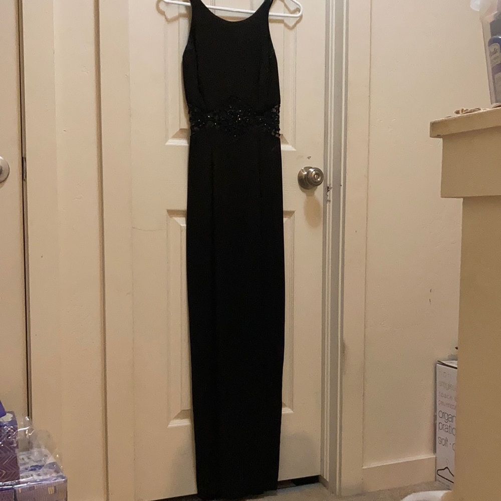 Morgan&Company by LindaBernell Black evening dress